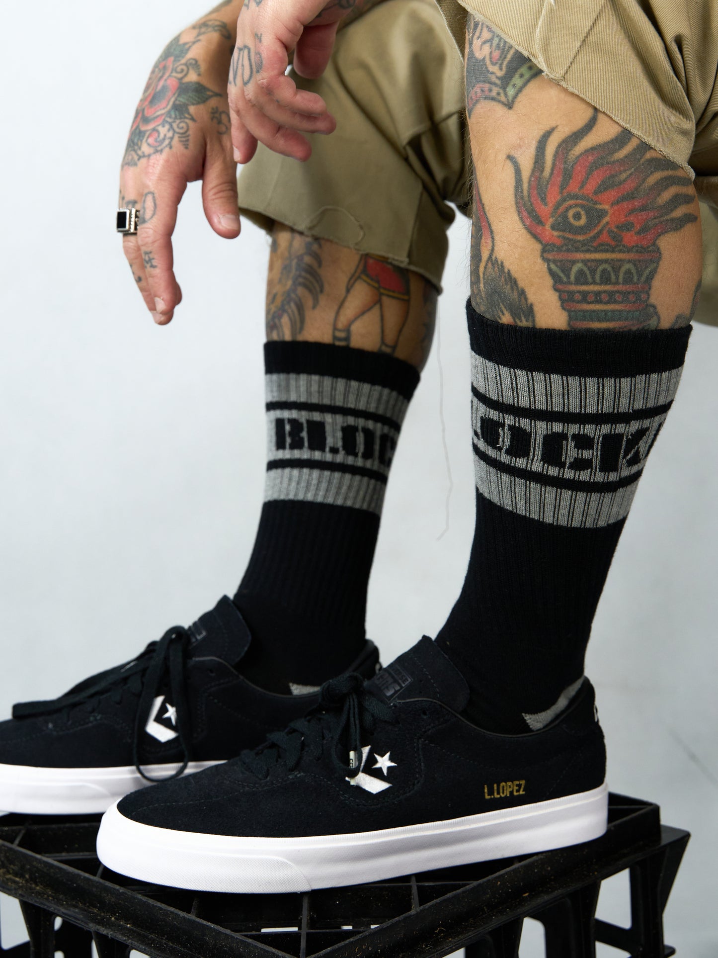 3 PACK CREW SOCKS